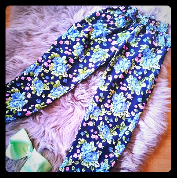 Other - Girls Flower Pants! So Cute!